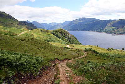 Looking to Kintail from Inverinate