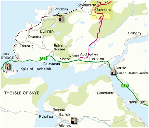 Map of Lochalsh