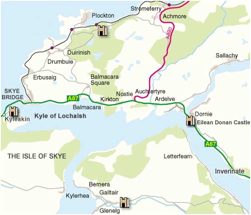 Map of Lochalsh