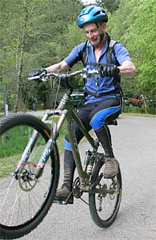 Fun on a mountain Bike in Lochalsh and Skye