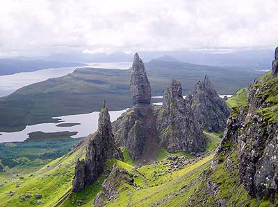 The Storr Staffn area Skye