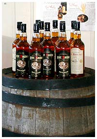 Whiskies for tasting and purchase